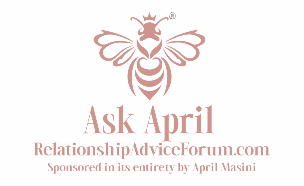 Relationship Advice Forum Ask April Masini Dating Expert pink RAF logo