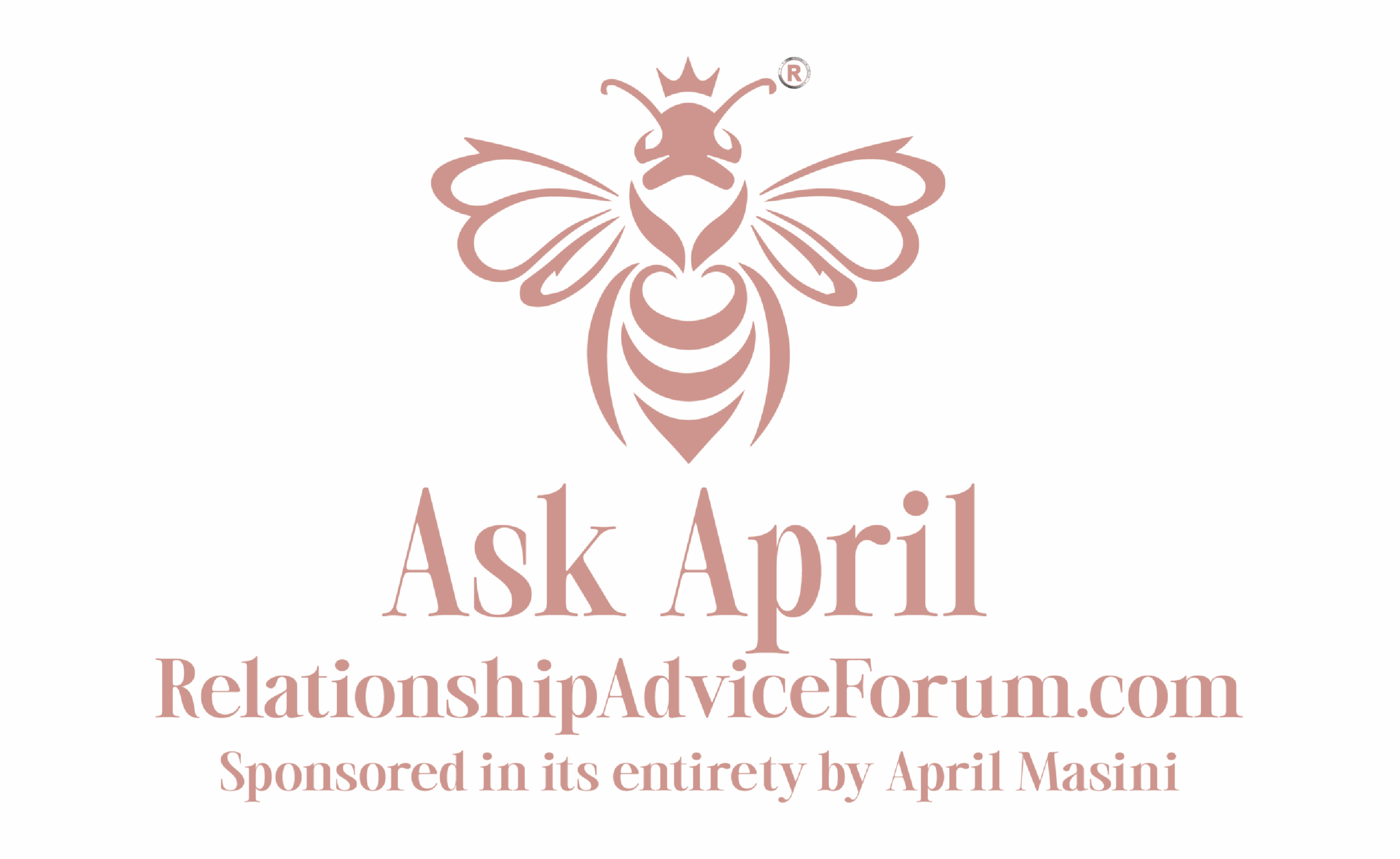 Relationship Advice Forum Ask April Masini Dating Expert pink RAF logo
